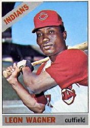 1966 Topps Baseball Cards      065      Leon Wagner